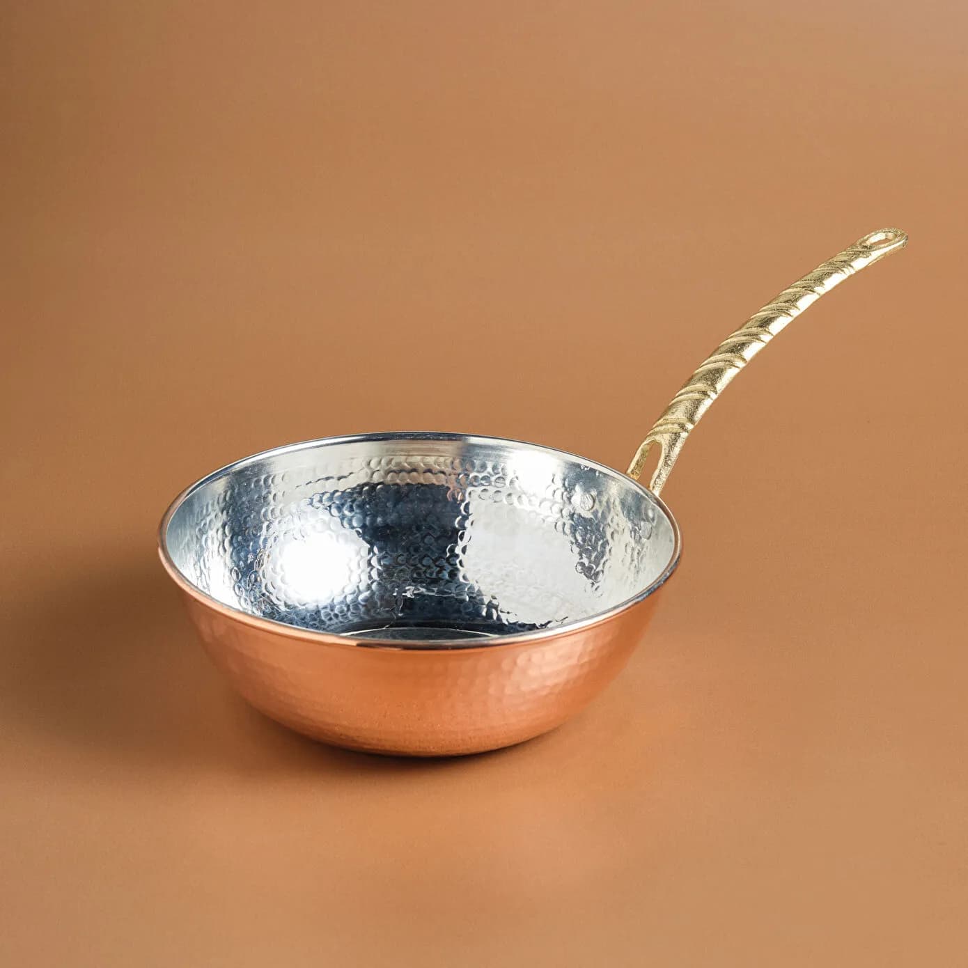 Karaca Alacahöyük Bakır Wok Tava 24 Cm