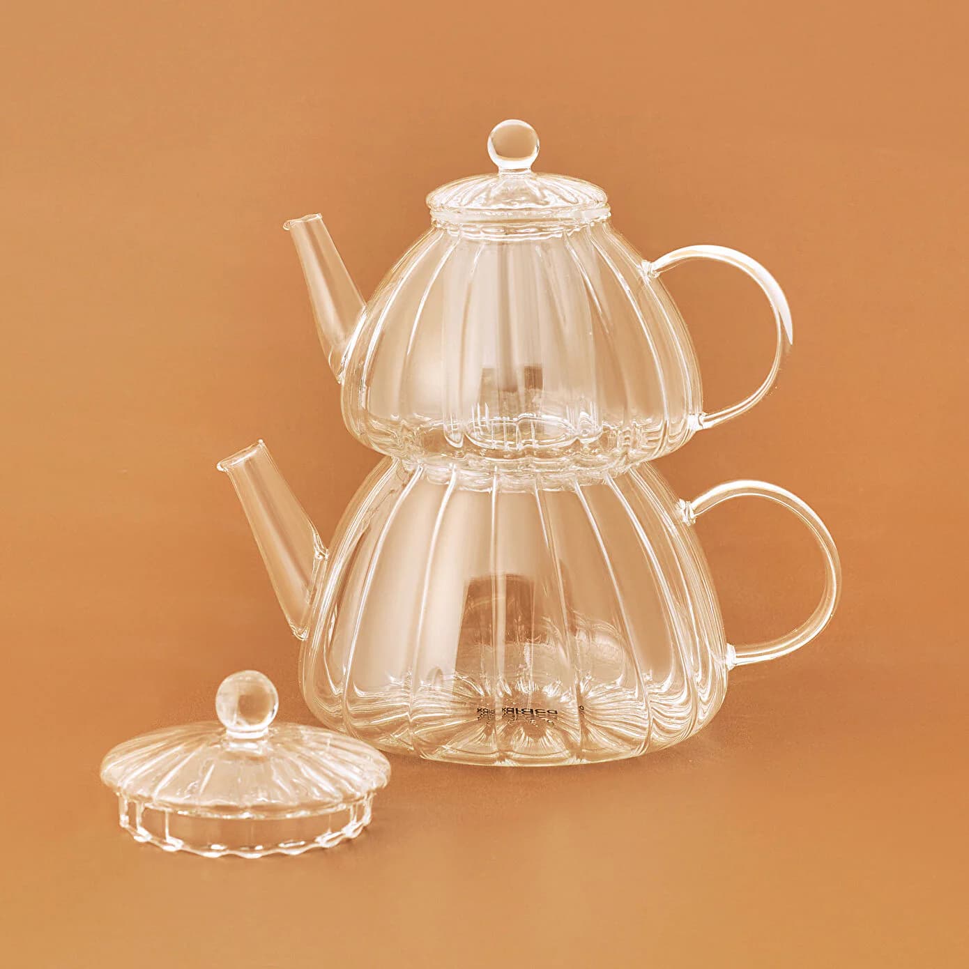 Karaca Lori Borosilikat Mini Cam Çaydanlık 0,6L & 1,2L