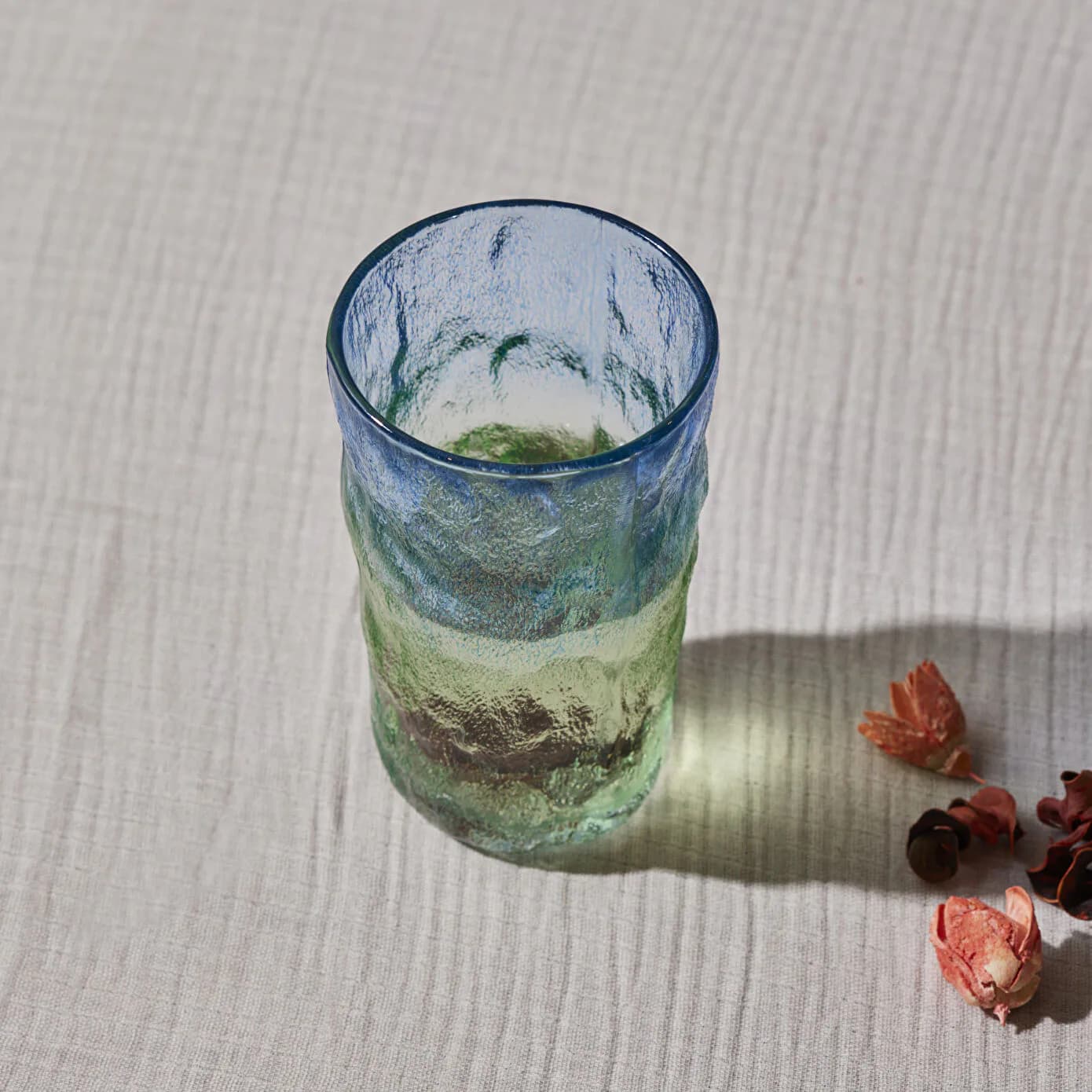 Karaca Glacier Meşrubat Bardağı Mavi Yeşil 383 ml