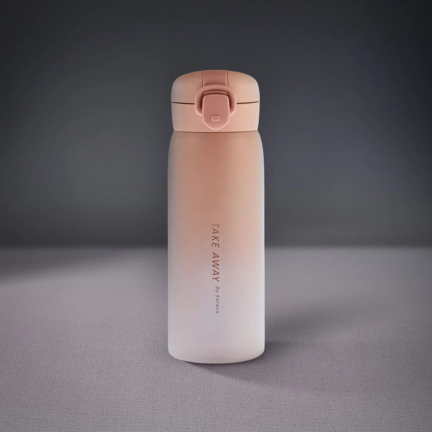 Karaca Skyfall Çelik Sızdırmaz Termos Pembe 350 ml