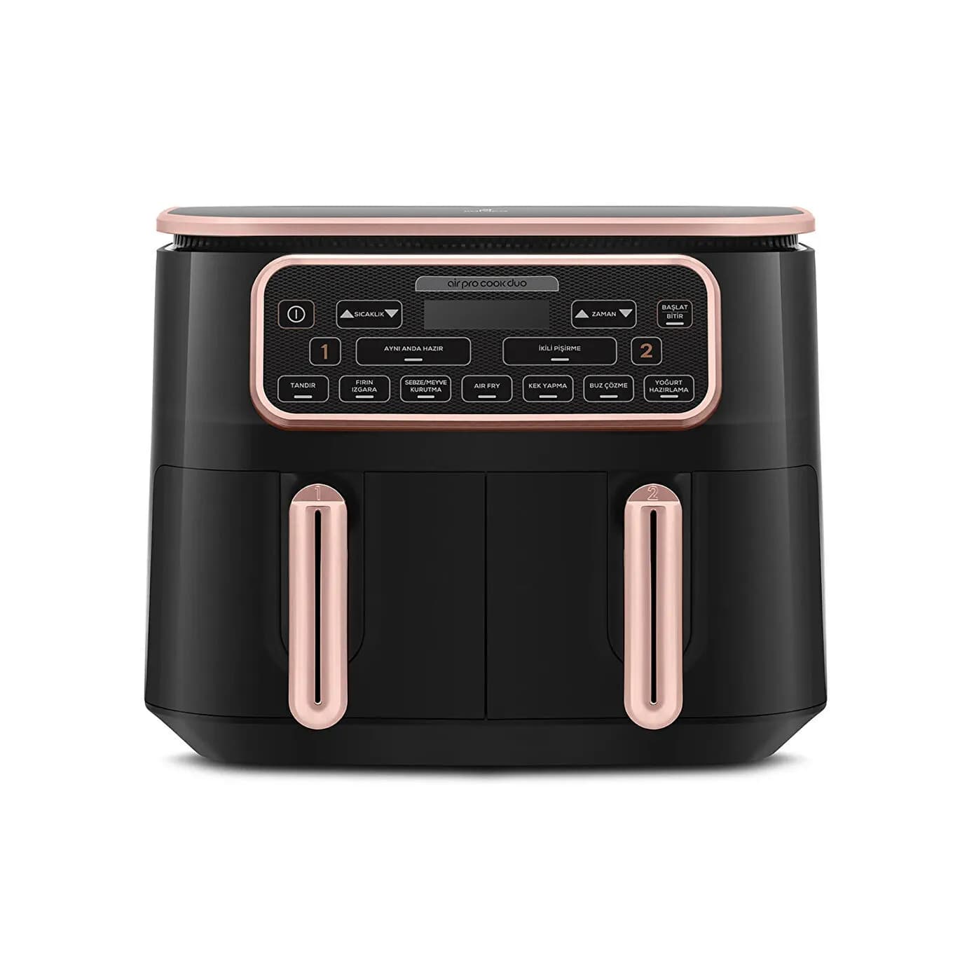 Karaca Air Pro Cook Duo Tandır XXXL Airfryer Rosegold 8L
