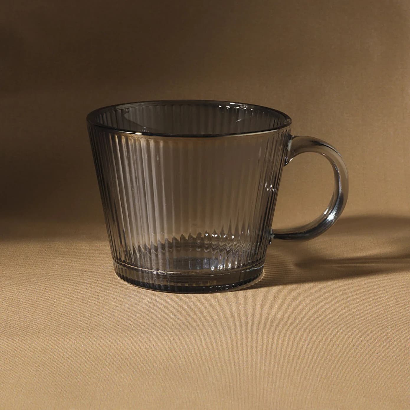 Karaca Plain Kupa 380 Ml Gri