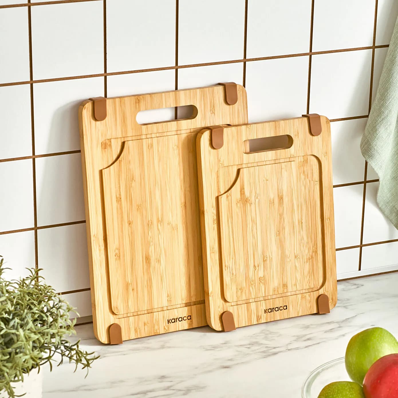 Karaca Roy Bamboo 2'li Pro Kesme Tahtası