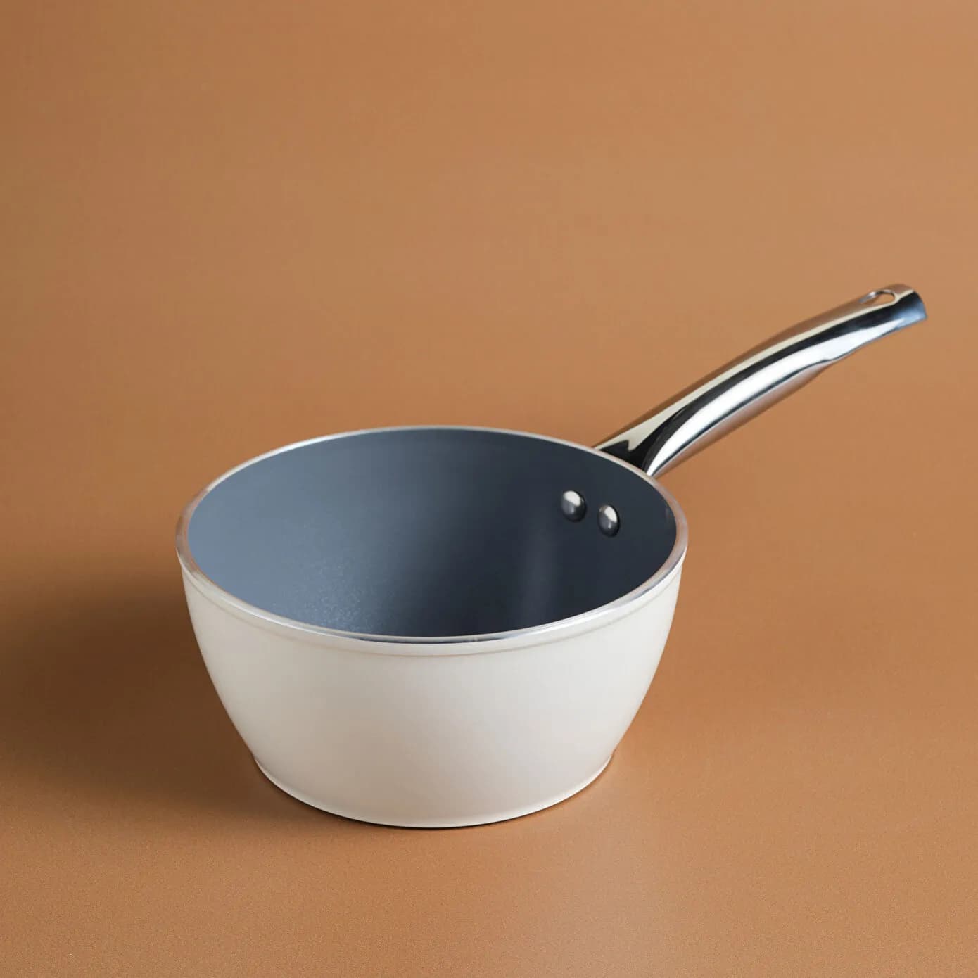 Karaca x Refika Swiss Crystal Creamy Metal Sütlük/Sosluk 18 cm