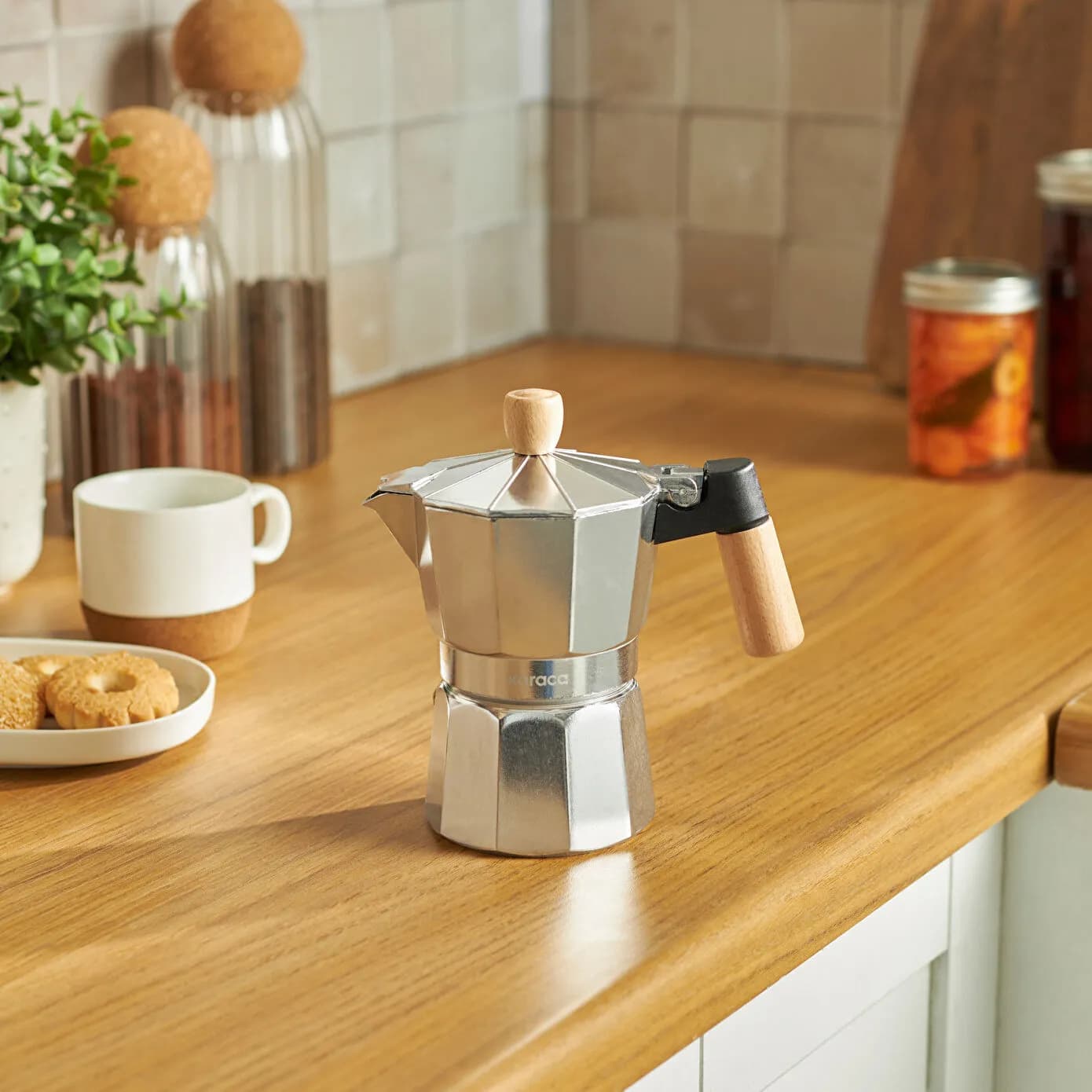 Karaca Genova Mokapot 3 Cup