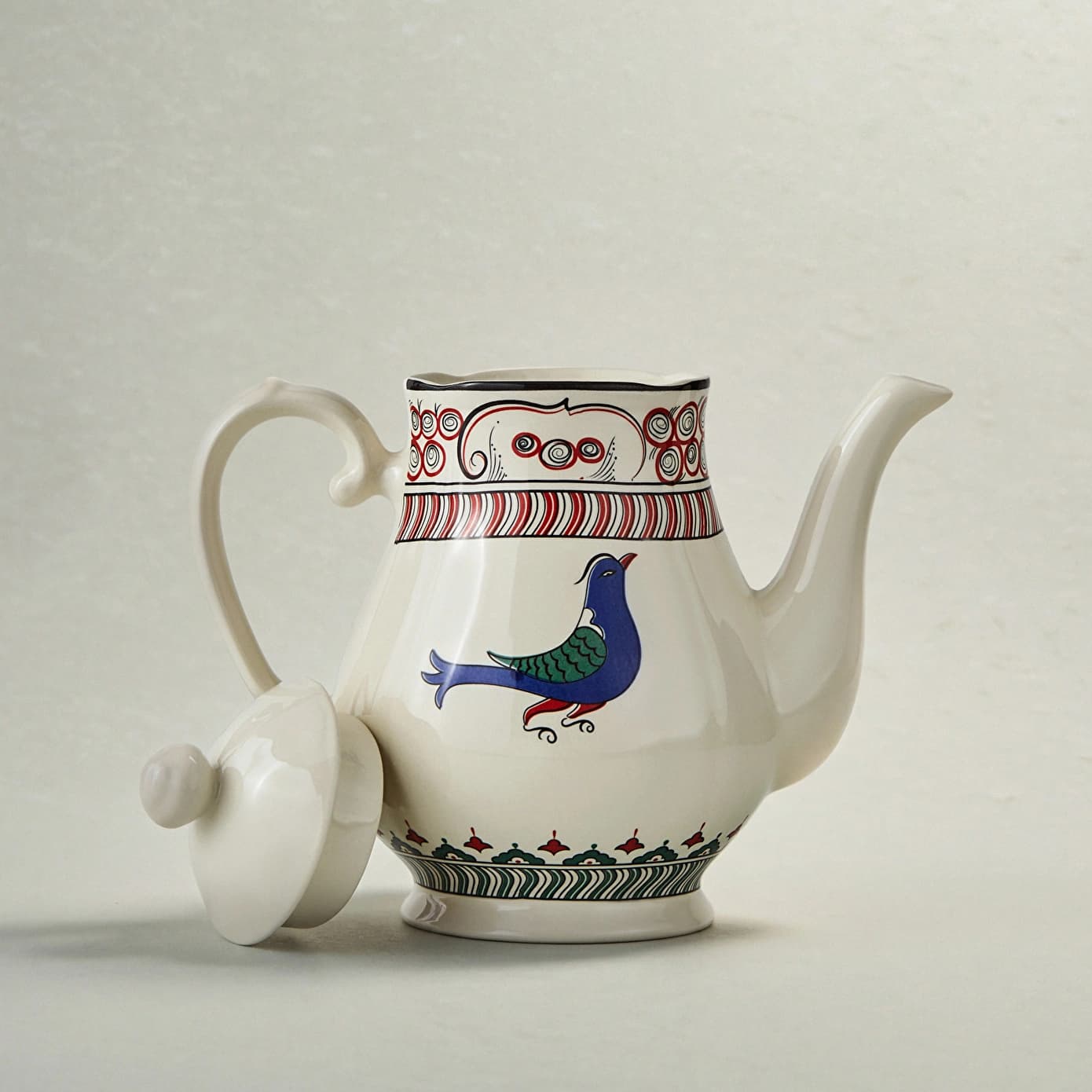 Karaca x Ömür Akkor İznik Kuş Demlik 965 ml