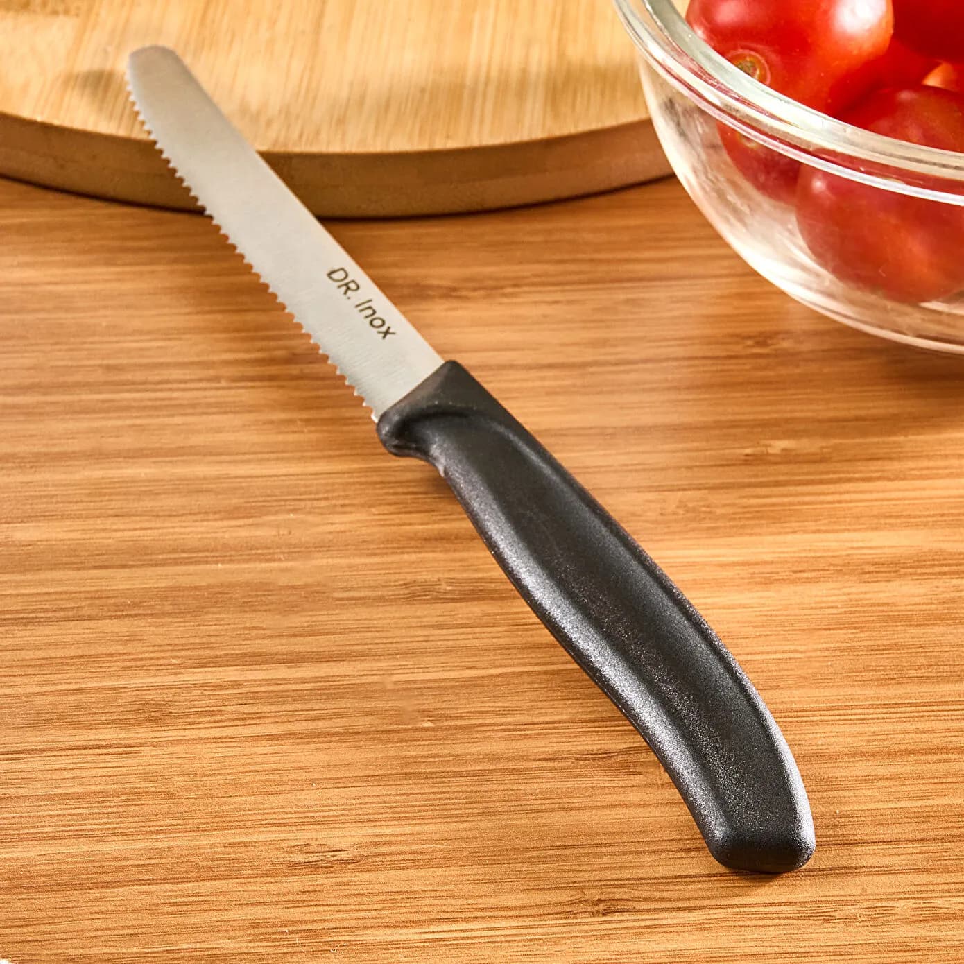 Dr. Inox Domates Bıçağı Siyah 22 cm