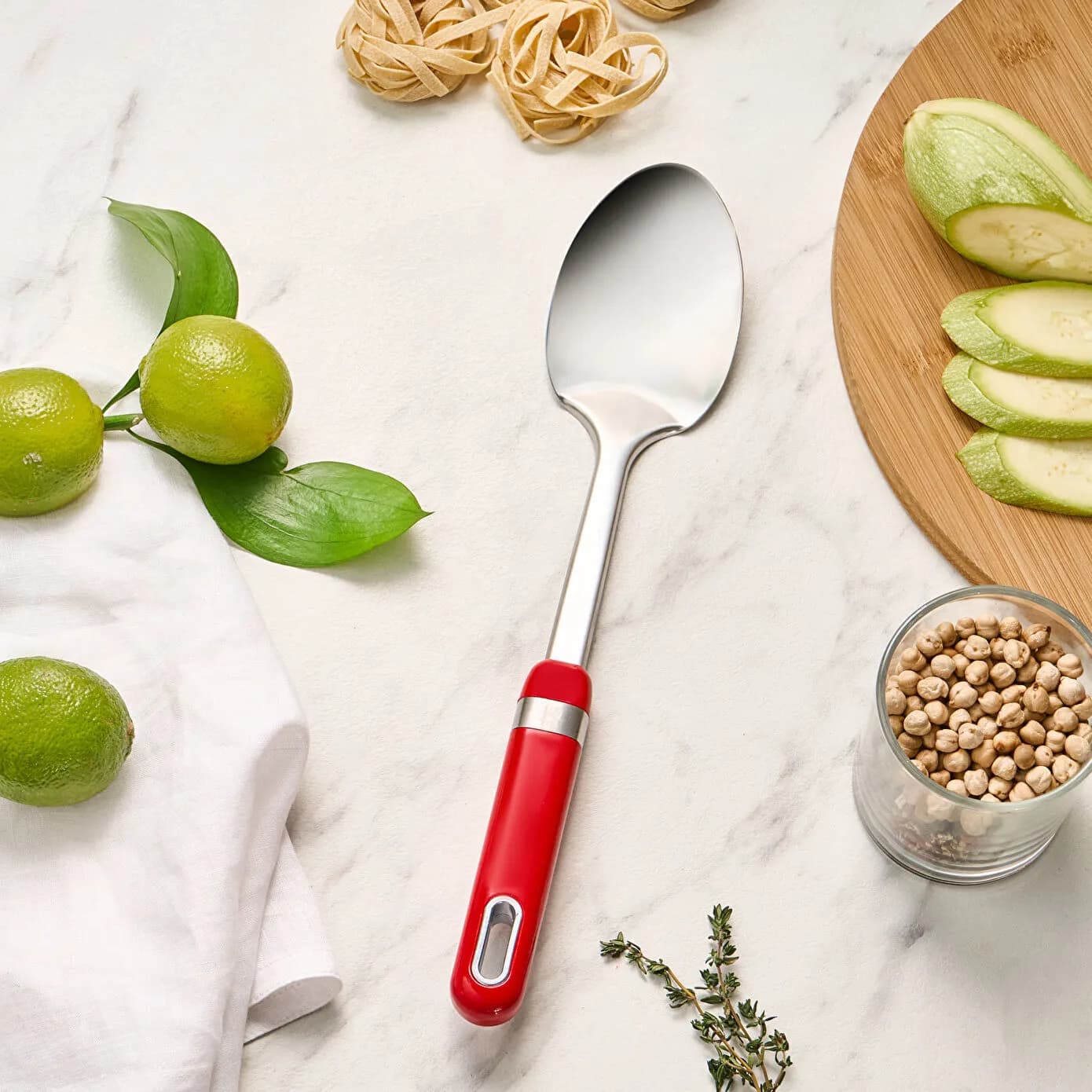 Karaca Mastermaid Servis Kaşığı Kırmızı