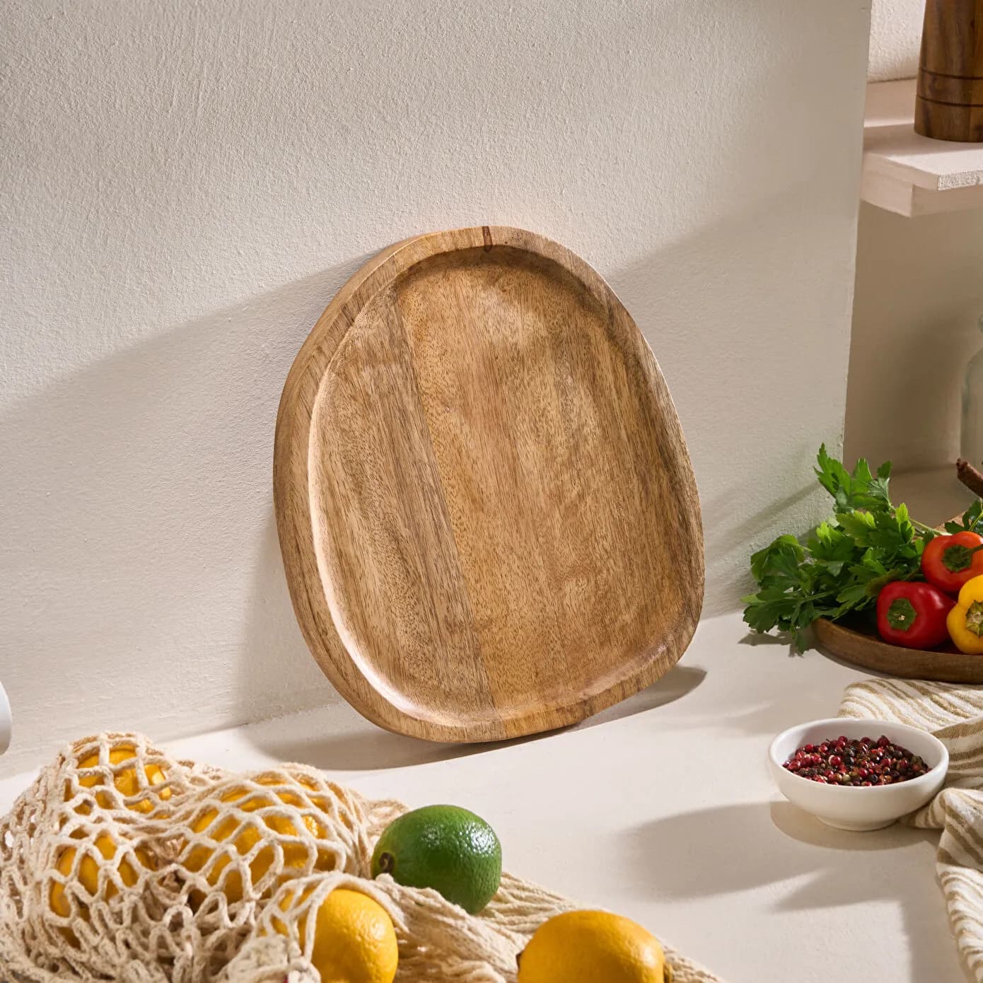 Karaca Premium Mango Oval Sunum Tahtası