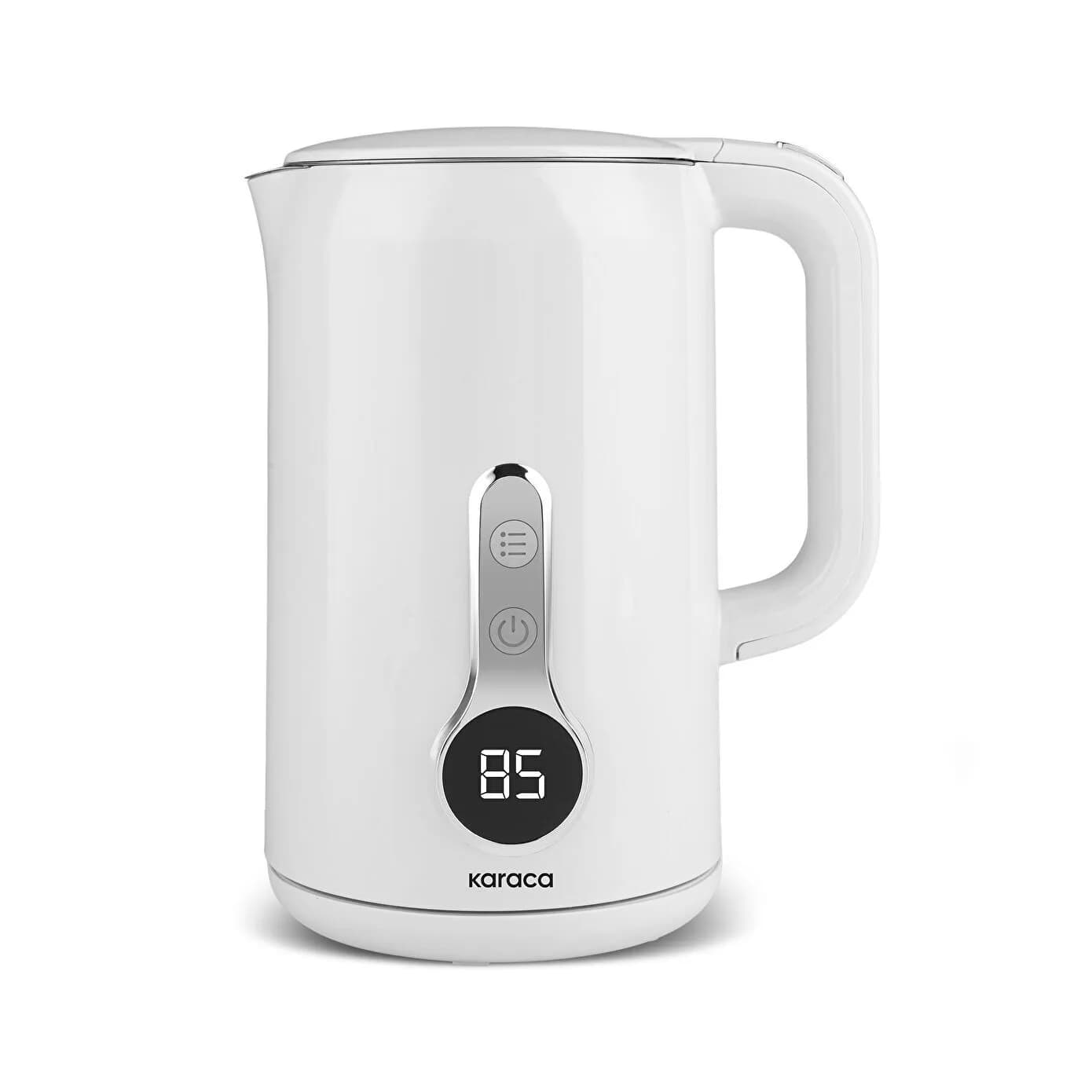 Karaca Cool Touch 2210 Çift Cidarlı Su Isıtıcısı White