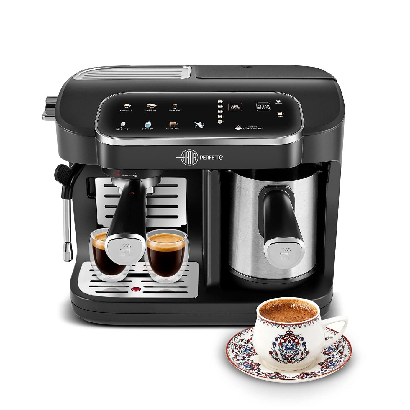 Karaca Hatır Perfetto Espresso ve Türk Kahvesi Makinesi