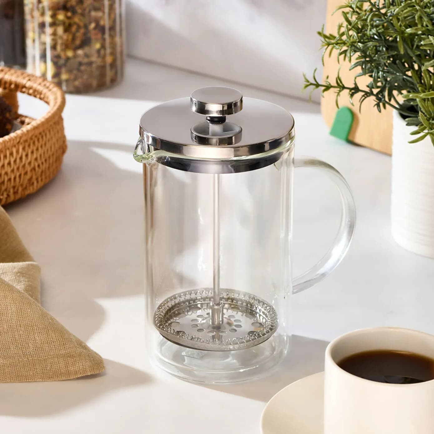 Karaca Pia Raum Çift Cidarlı French Press 800 ml