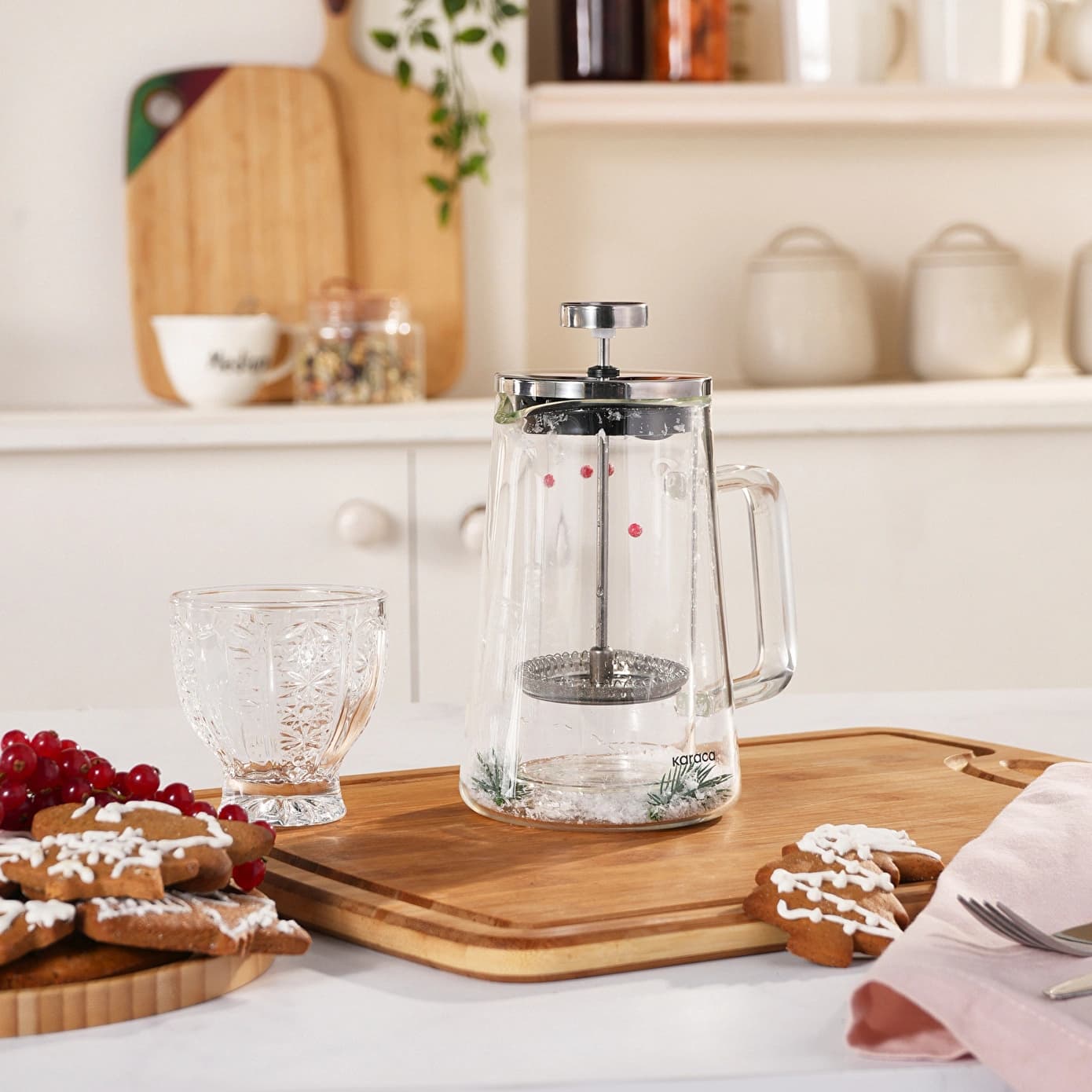 Karaca Pia Frostia French Press 430 ml