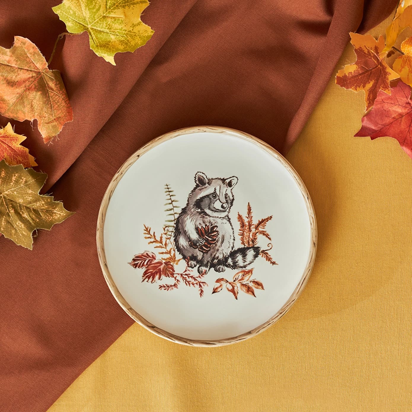 Karaca Cozy Rakun Pasta Tabağı 21 cm