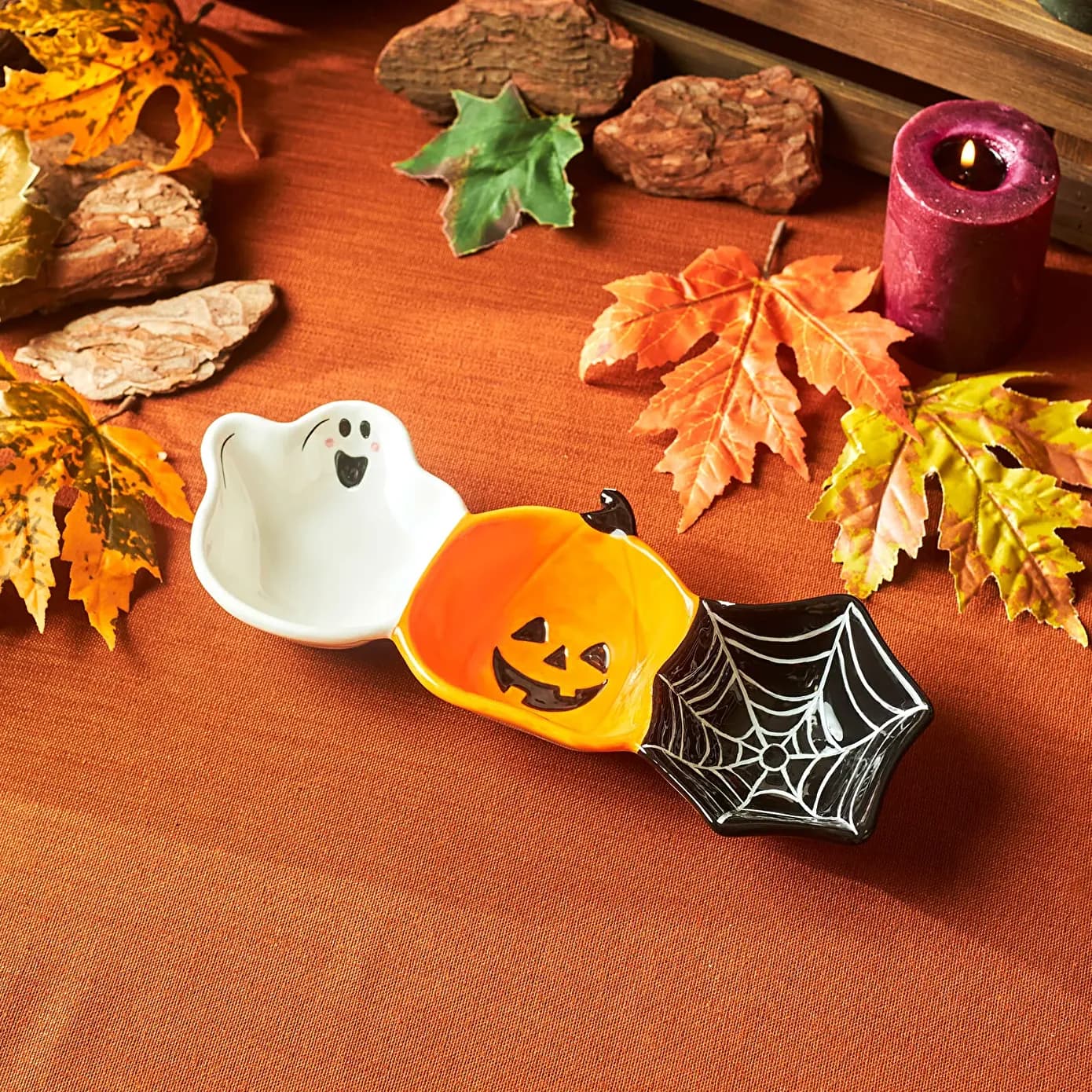 Karaca Halloween Bölmeli Çerezlik 30 cm