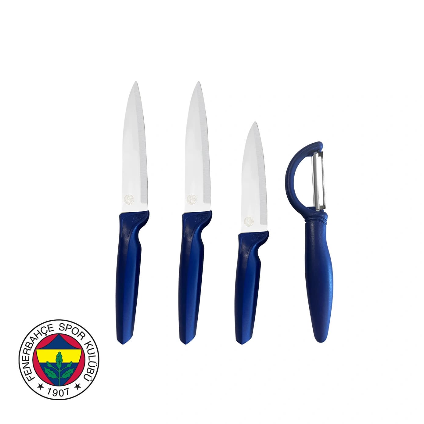 Karaca x Fenerbahçe Lisanslı 4 Parça Bıçak Seti