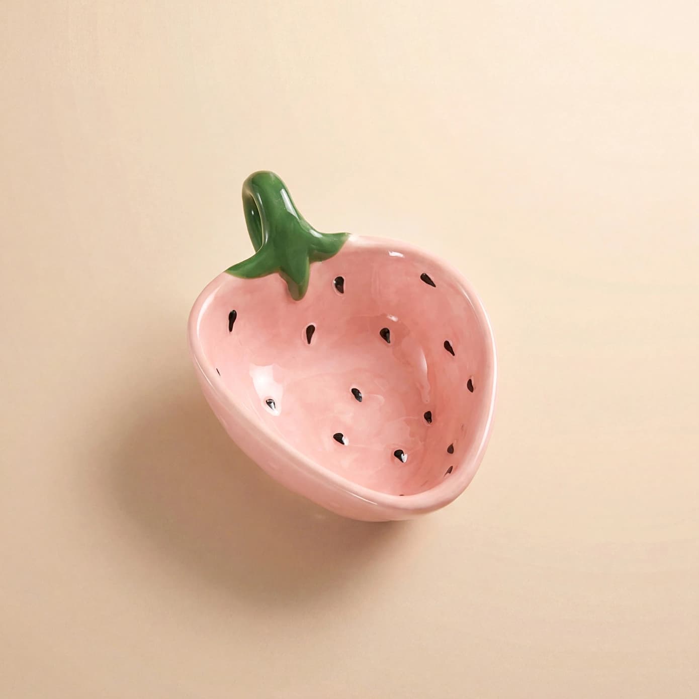 Karaca Strawberry Çerezlik 14 cm Pembe