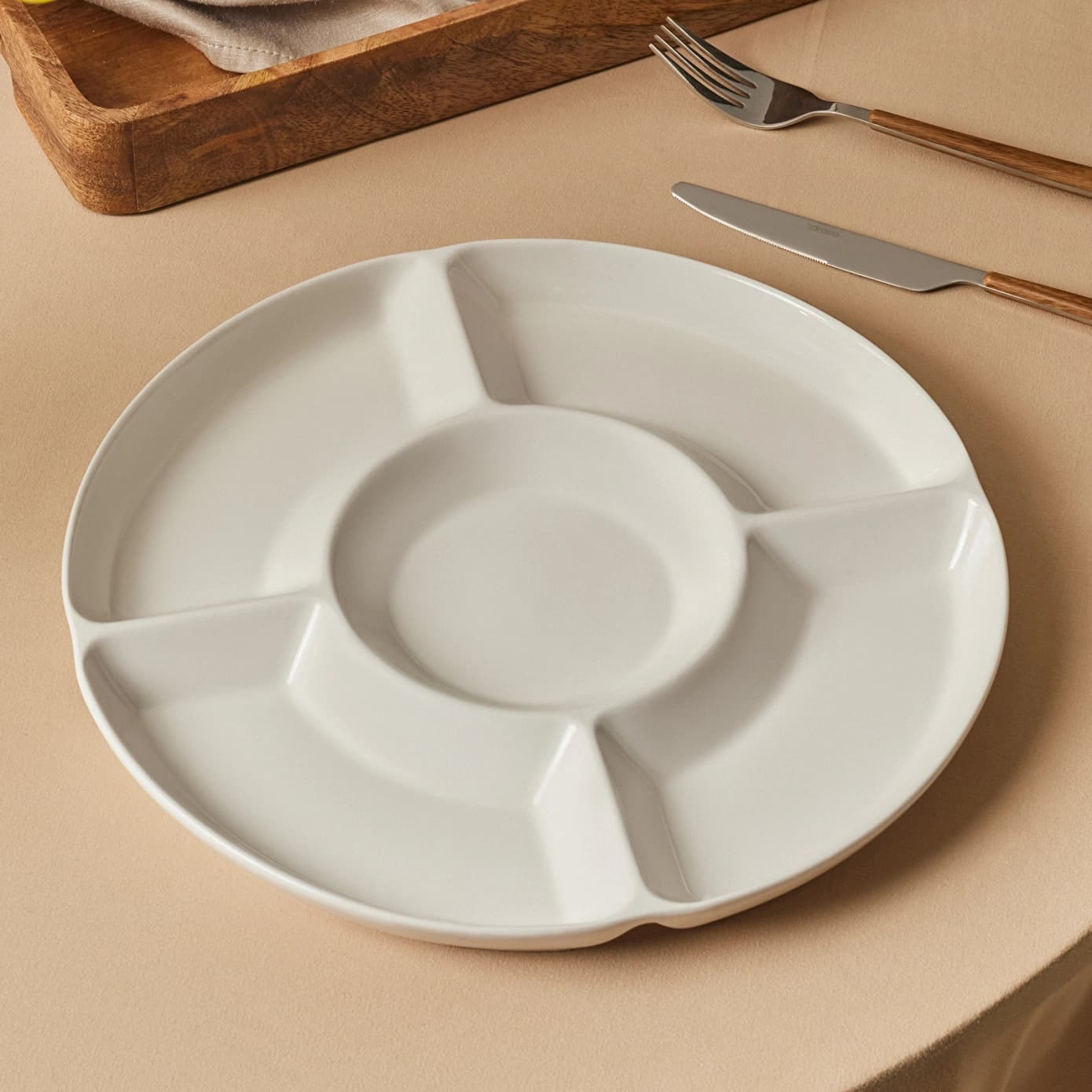 Karaca Basic Bölmeli Sunumluk 30 cm