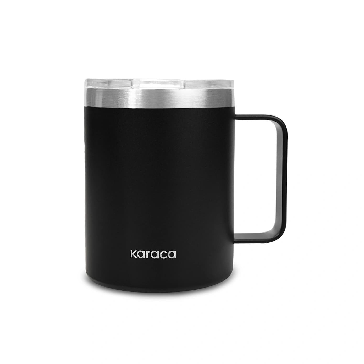 Karaca Thermal Çift Katmanlı Çelik Mug 350 ml Siyah