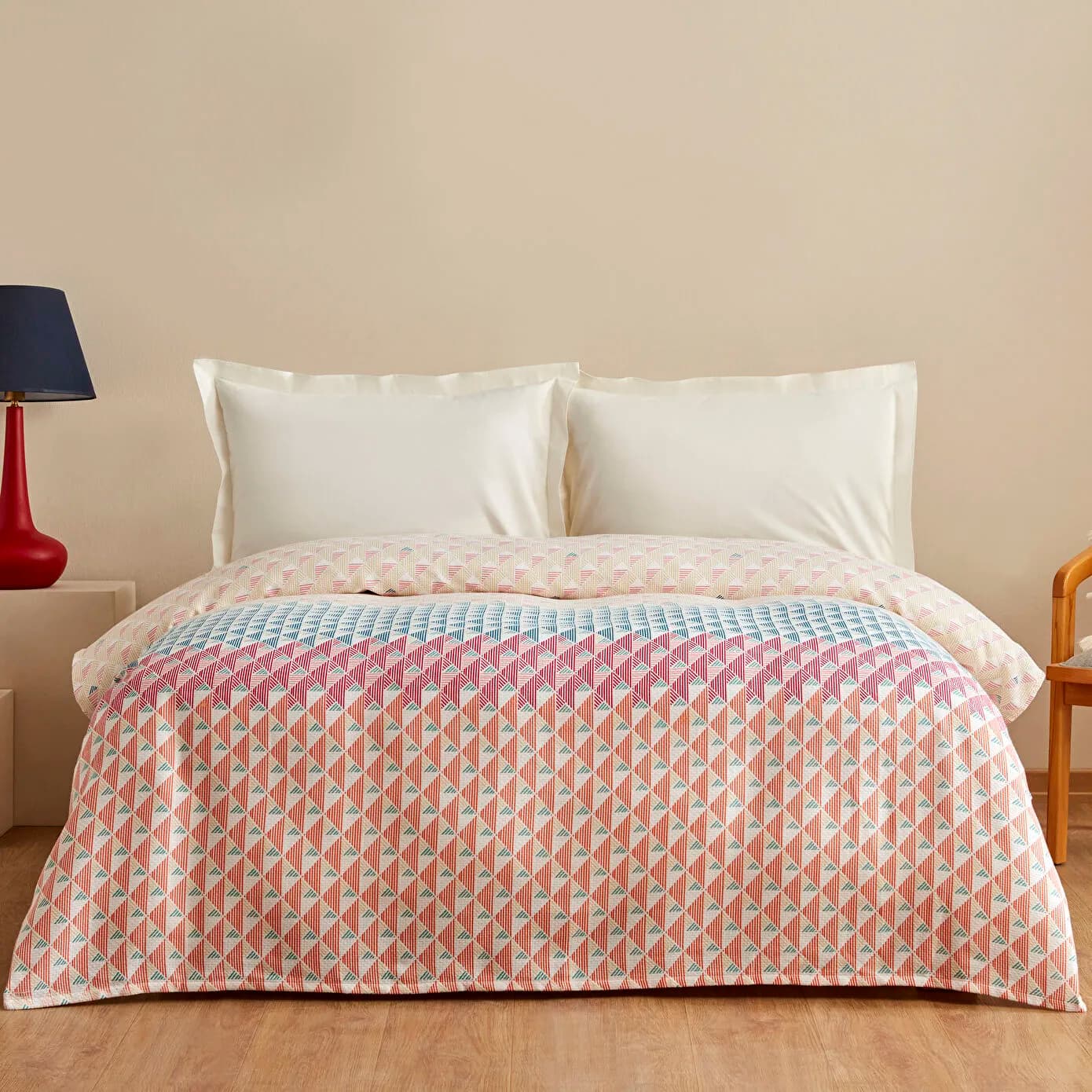 Karaca Home Dace %100 Pamuk Çift Kişilik Tek Pike Multicolor PP