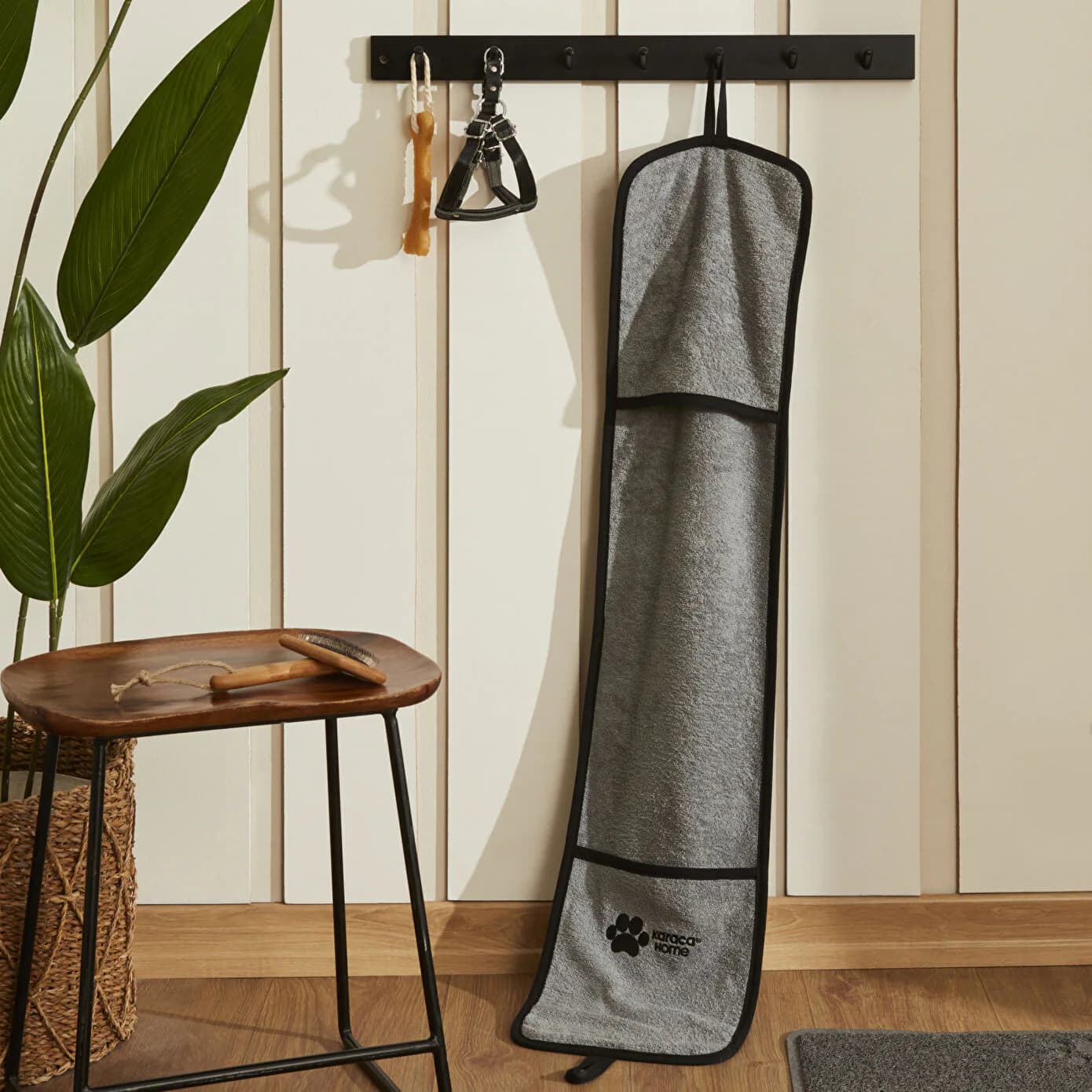 Karaca Home X Pati Ollie Eldiven Detaylı Pet Havlu