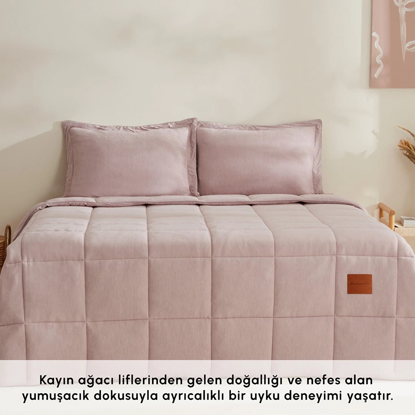 Karaca Home Benji Çift Kişilik Modal Comfort Set Lila