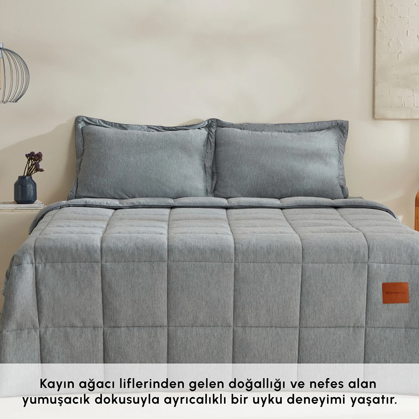Karaca Home Benji Çift Kişilik Modal Comfort Set İndigo