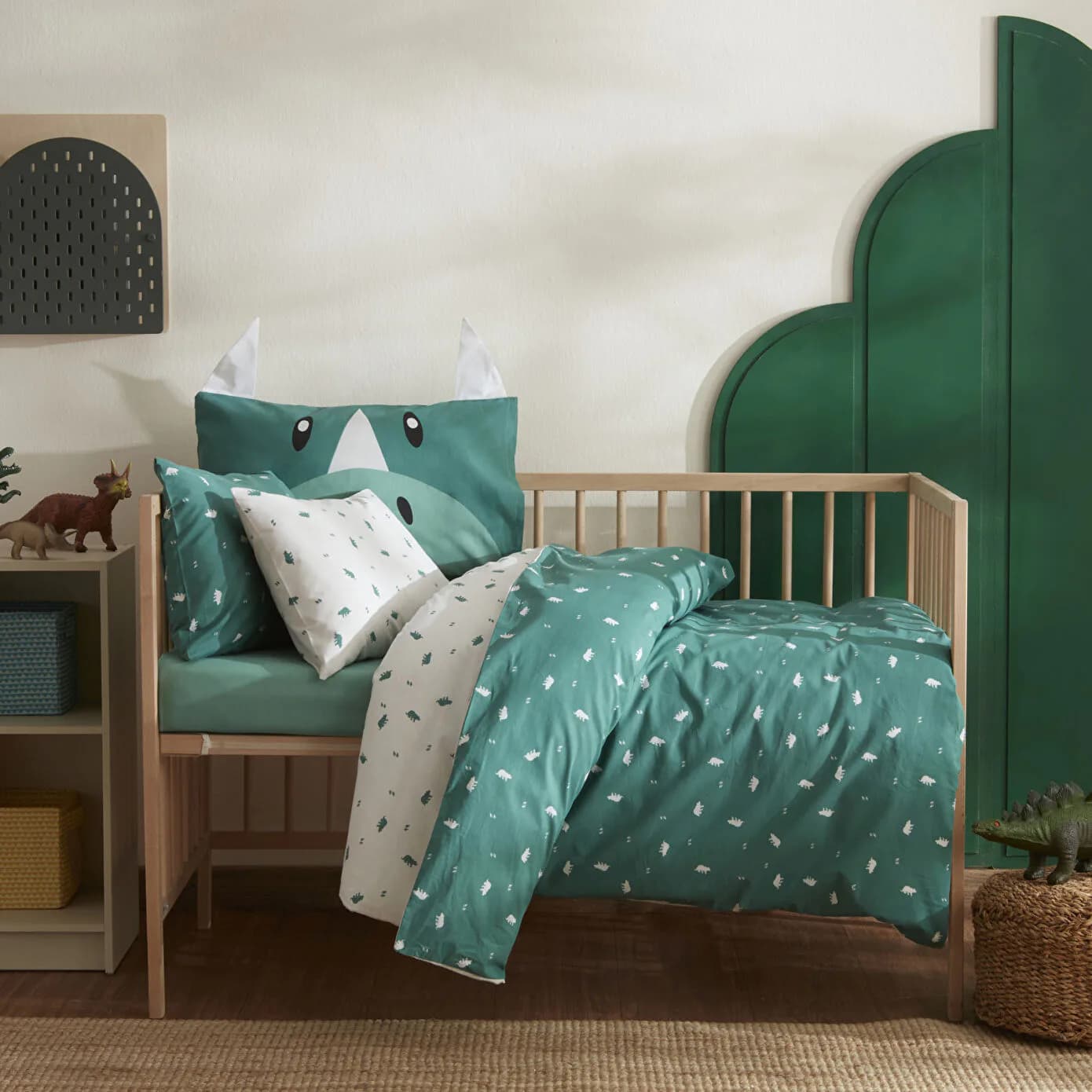 Karaca Home Marty %100 Pamuk Bebek Nevresim Takımı Yeşil