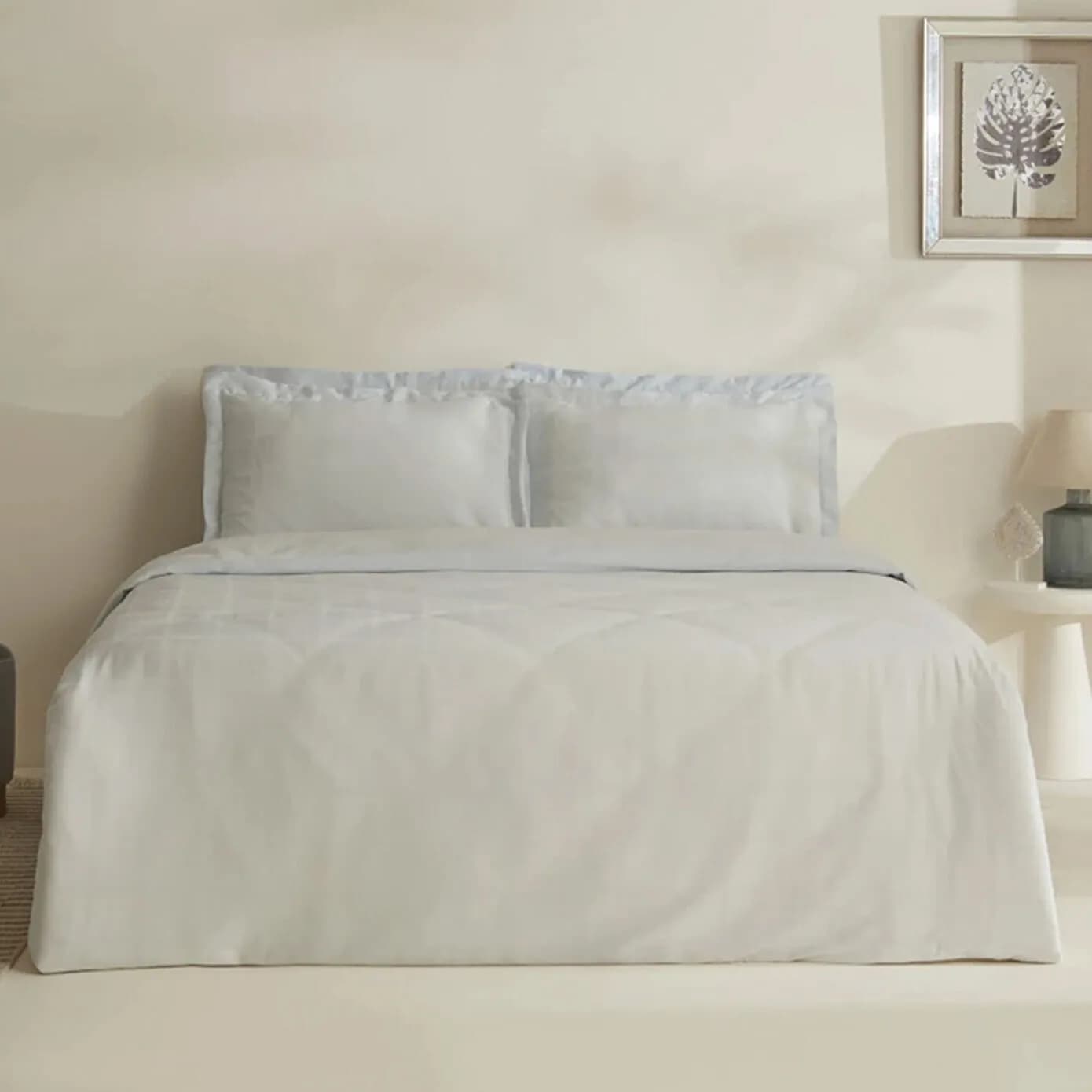 Karaca Home Royale Çift Kişilik Nevresim Takımı Açık Mavi