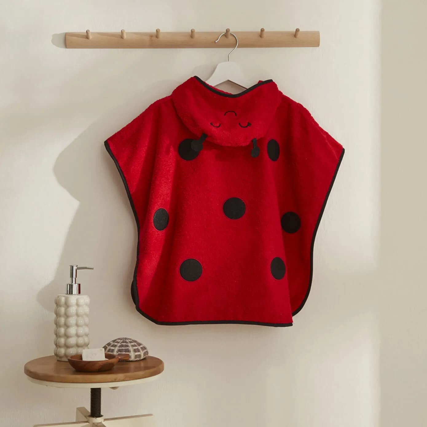 Karaca Home Ladybug %100 Pamuk Bebek Panço Kırmızı