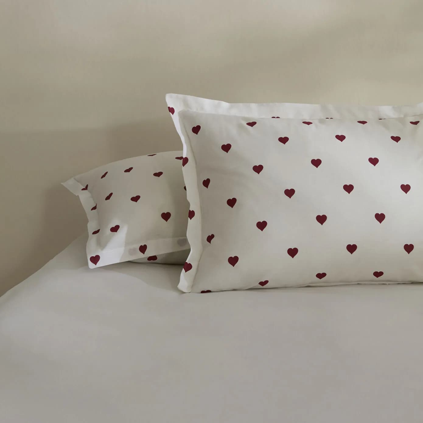Karaca Home Amour 2'li Yastık Kılıfı Kırmızı