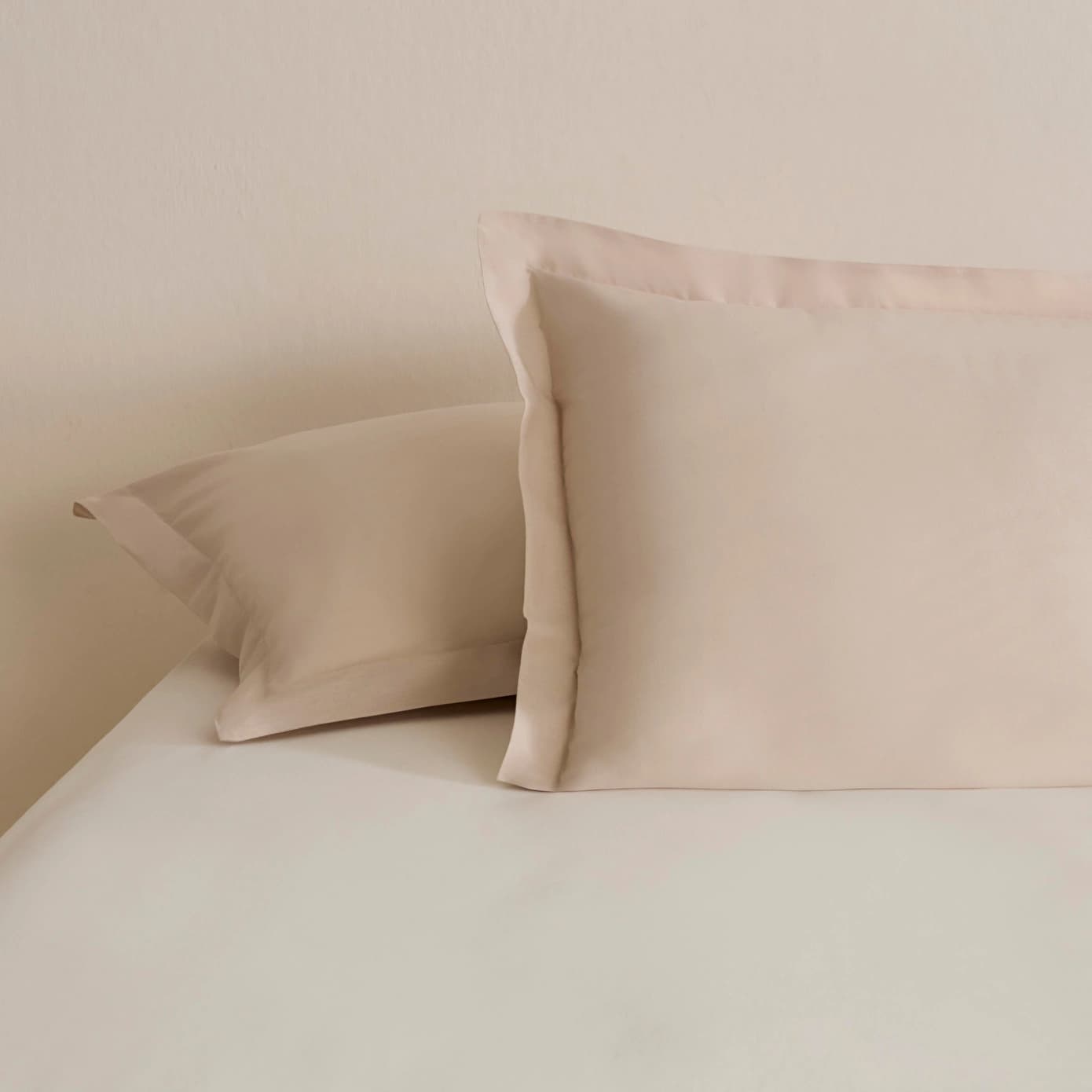 Karaca Home Basic Volanlı 2'li Yastık Kılıfı Bej 50X70 Cm
