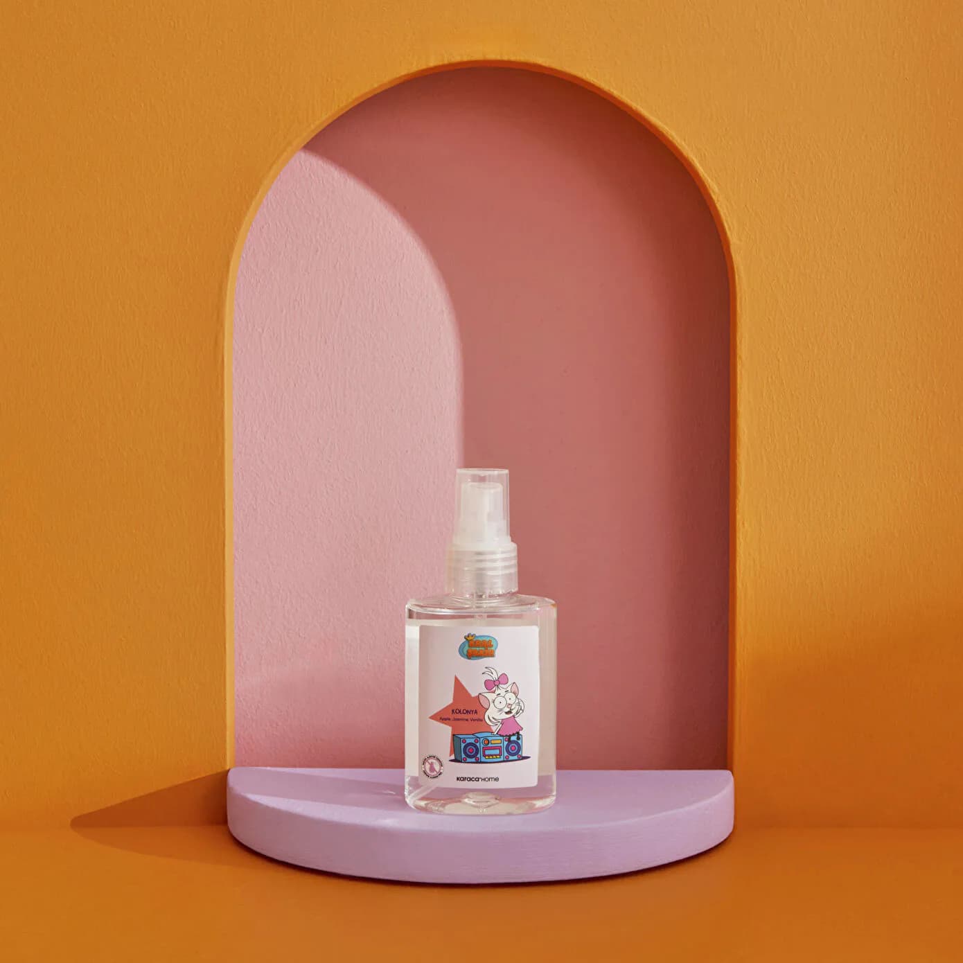 Karaca Home X Kral Şakir Kız Çocuk Kolonya 100 Ml