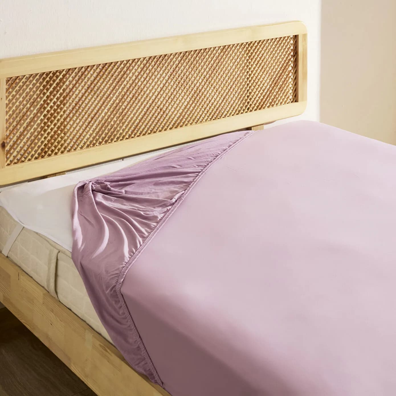 Karaca Home %100 Pamuk Penye Lastikli Çarşaf Tek Kişilik Pembe