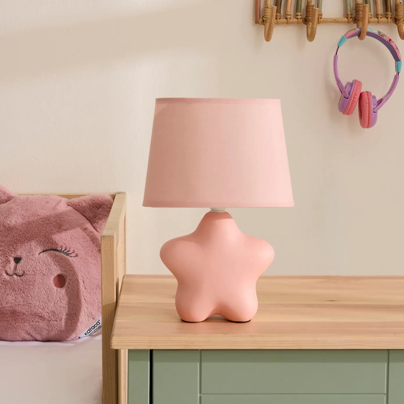Karaca Home Little Star Abajur Pembe