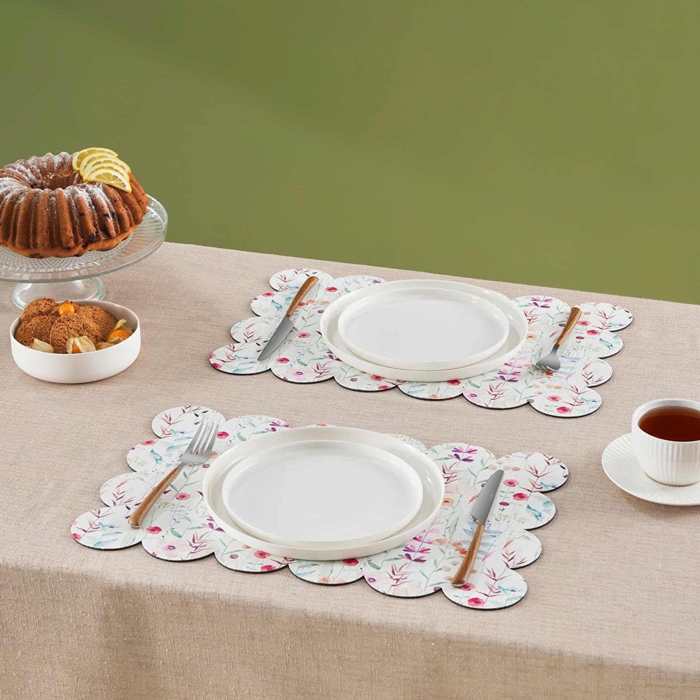 Karaca Home Petra Patterned Amerikan Servisi 2'li Set Multicolor
