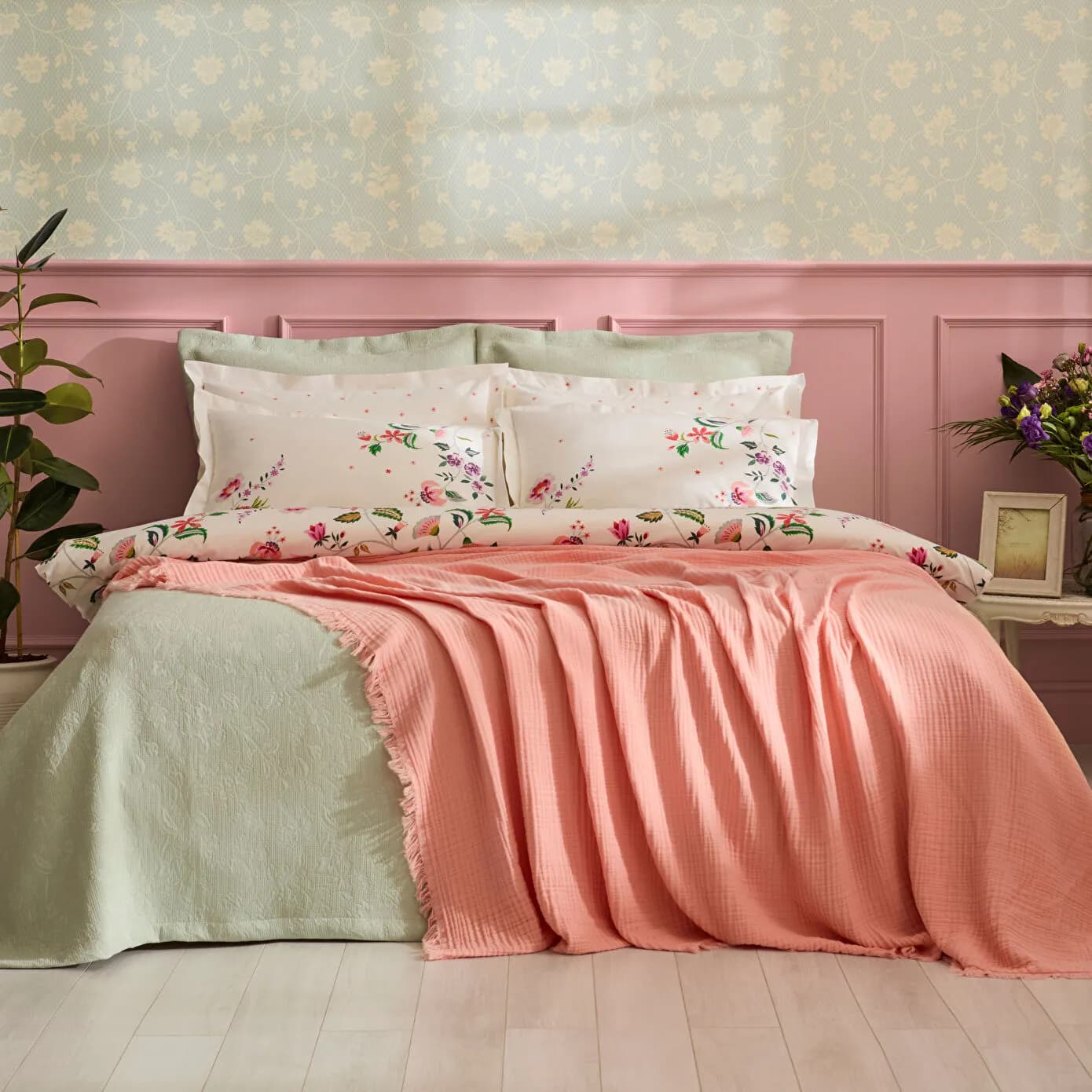 Karaca Home Leroy Çift Kişilik Summer Set Multıcolor