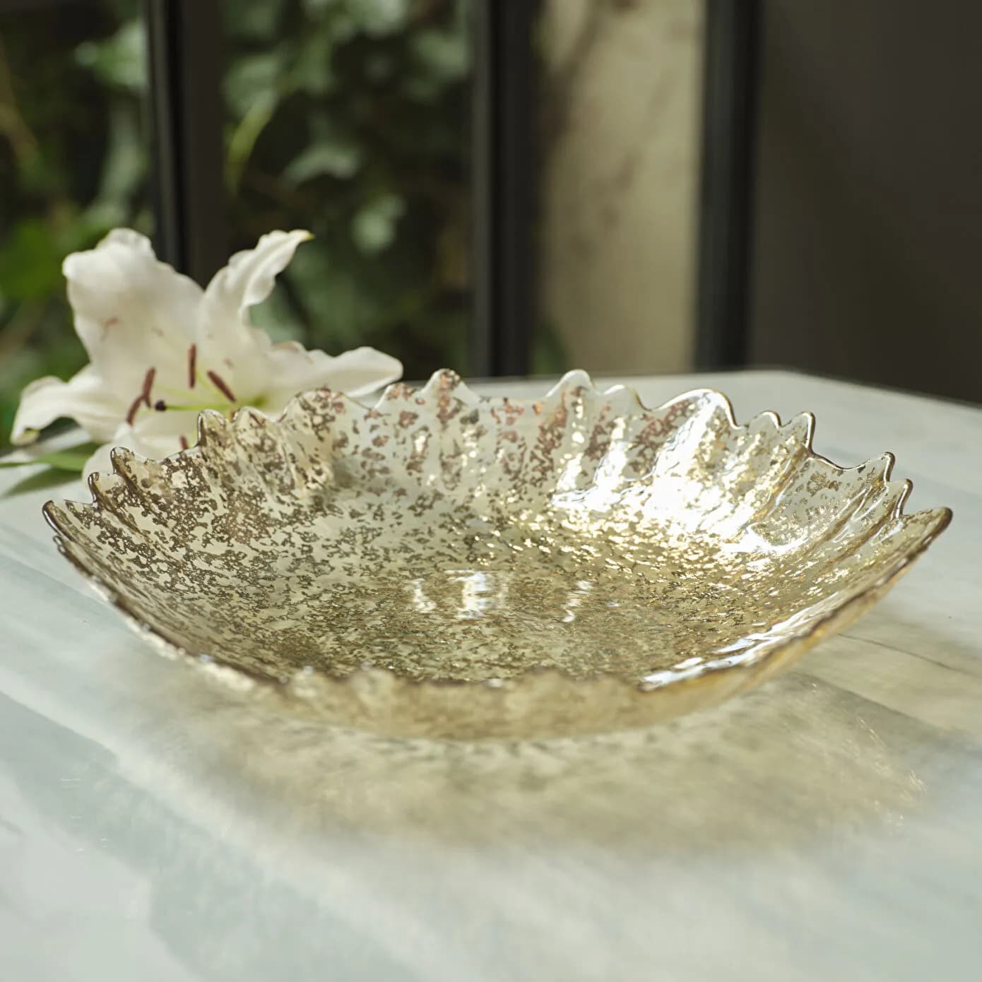 Karaca Home Jolie Dekoratif Tabak Gold 33 cm