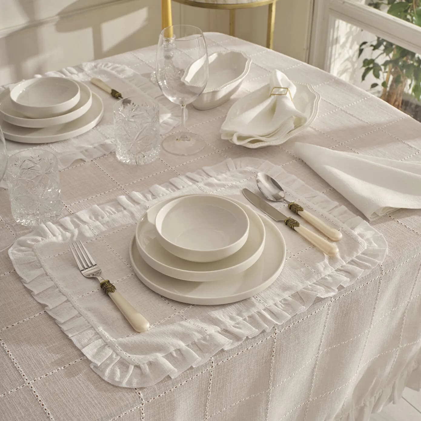 Karaca Home Lalisa 2'li Dertsiz Amerikan Servis 32X45 cm