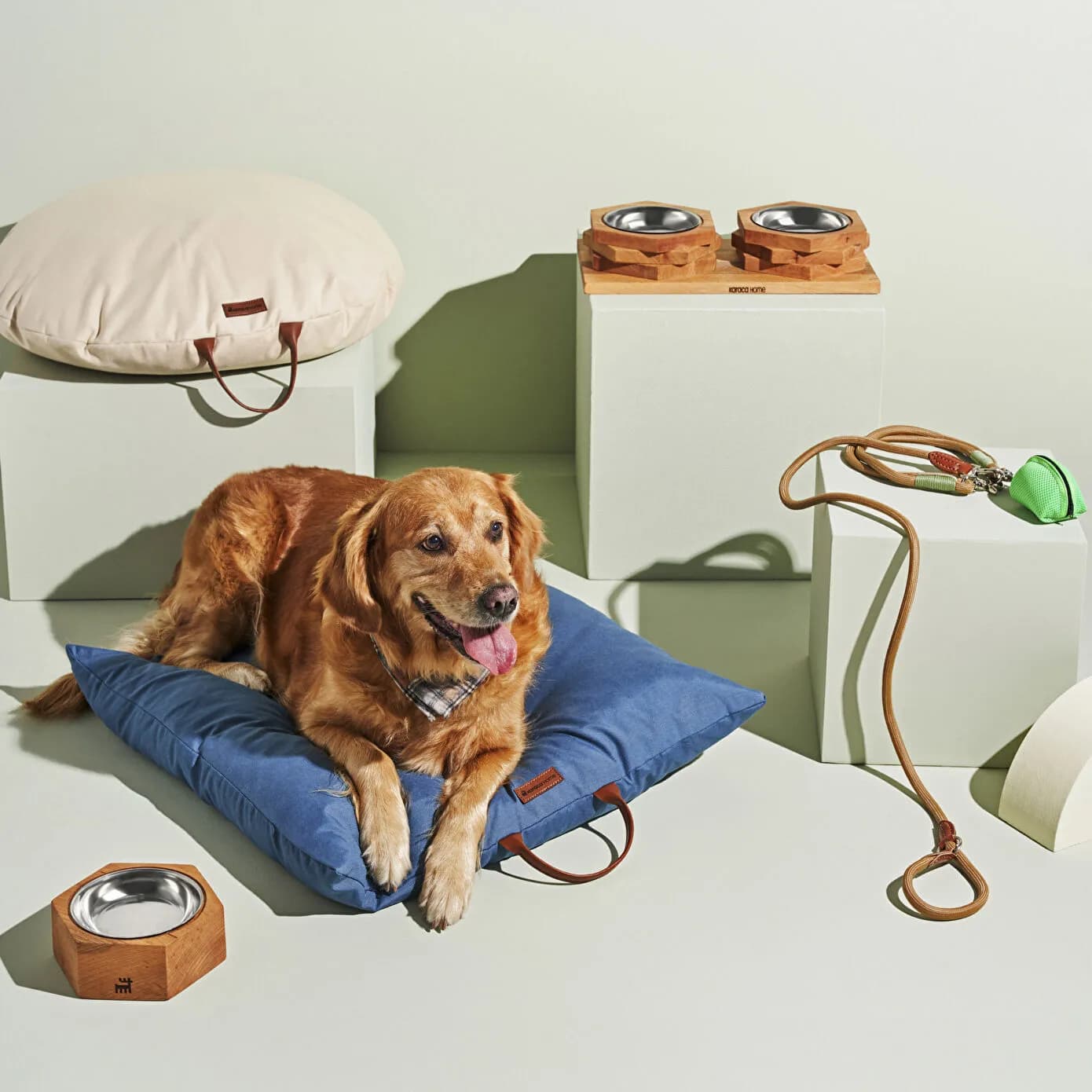Karaca Home Bricks 2'li Evcil Hayvan Kedi ve Köpek Mama Kabı 500 ml