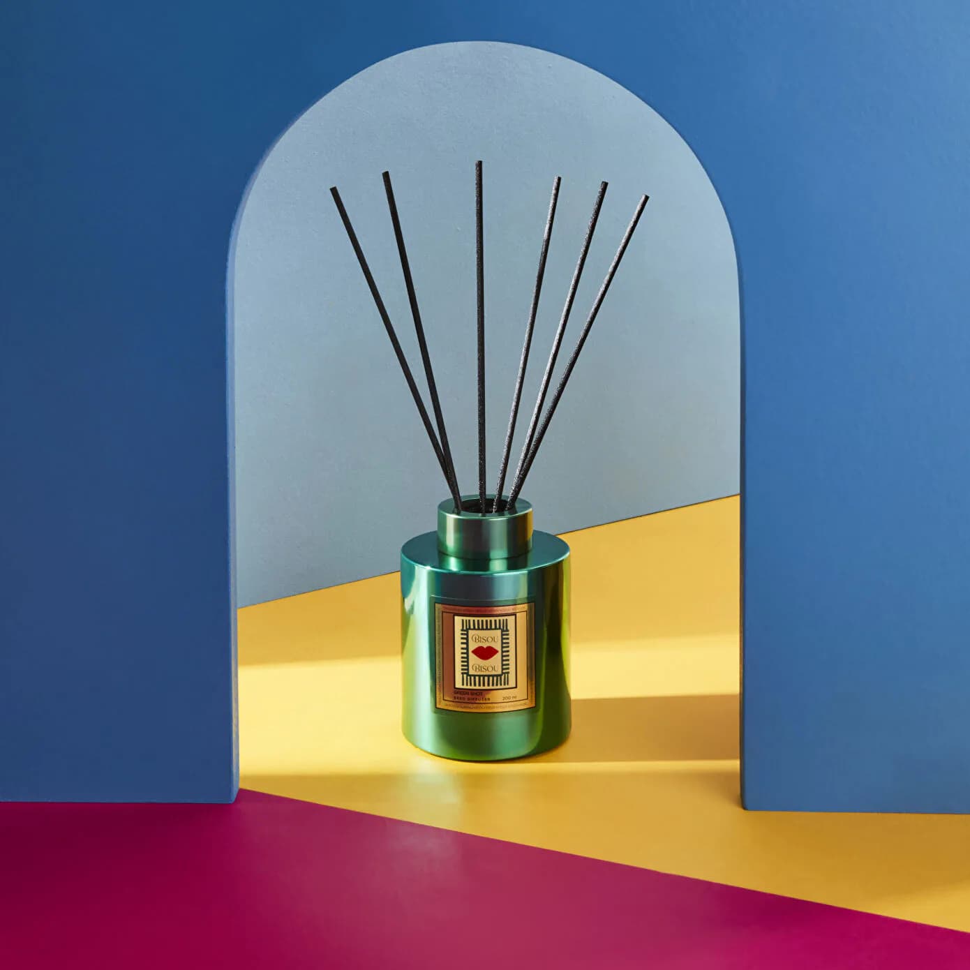 Karaca Home Pop Art Koleksiyonu Bisou Green Shot Çubuklu Ortam Kokusu