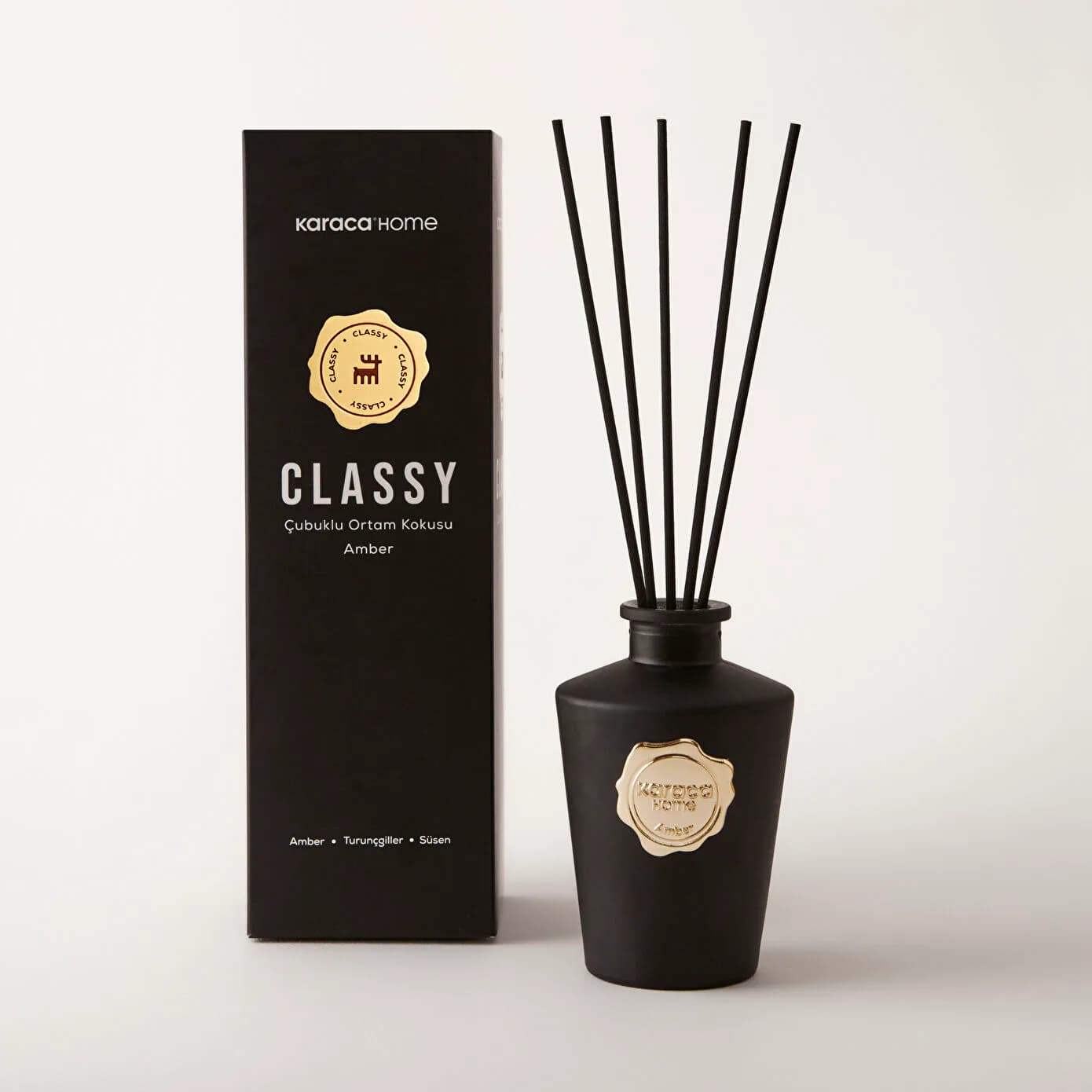 Karaca Home Classy Çubuklu Ortam Kokusu Amber 200 ml