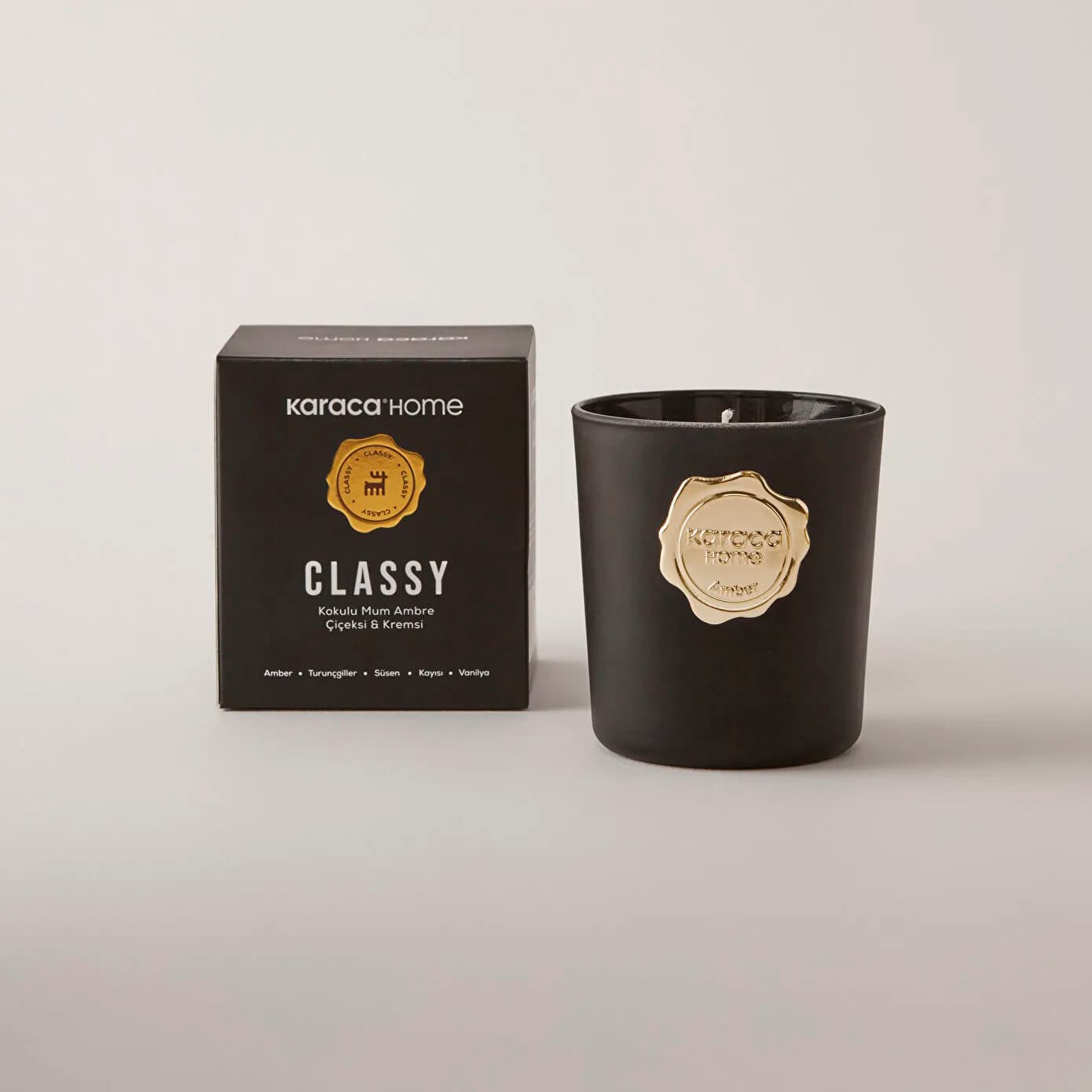 Karaca Home Classy Kokulu Mumlu Mumluk Amber