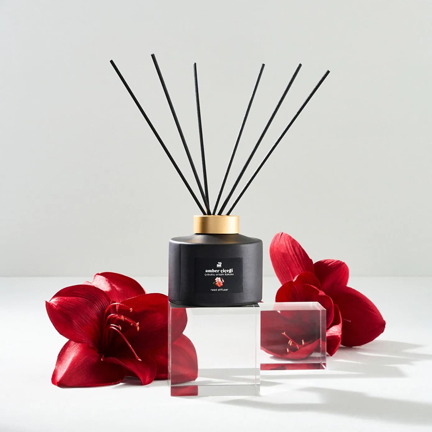Karaca Home Klasik Amber Çiçeği Çubuklu Ortam Kokusu 160 ml