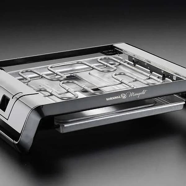 Korkmaz Mangalet Siyah Granit BBQ A333-02 görsel 4