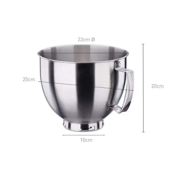 Korkmaz Pro Mix Siyah/Satin Stand Mikser A470-01 görsel 5