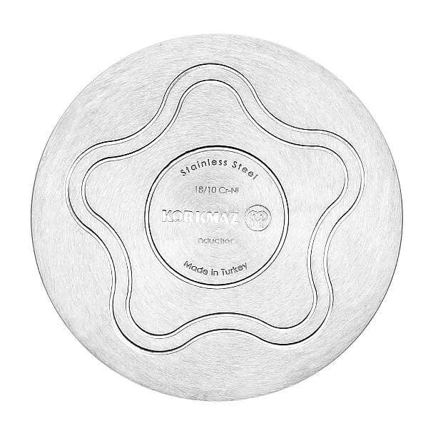 Korkmaz Tombik 24x8 cm Kısa Tencere A1077 görsel 3