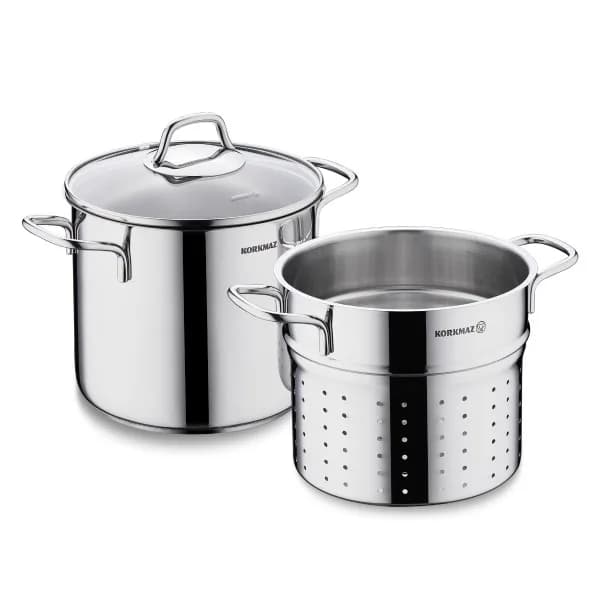 Korkmaz Perla 20x18 cm Spagetti Tencere Seti A1523