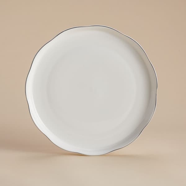 Korkmaz Manolya Collection 60 Parça Platin Yemek Takımı A8161 görsel 2