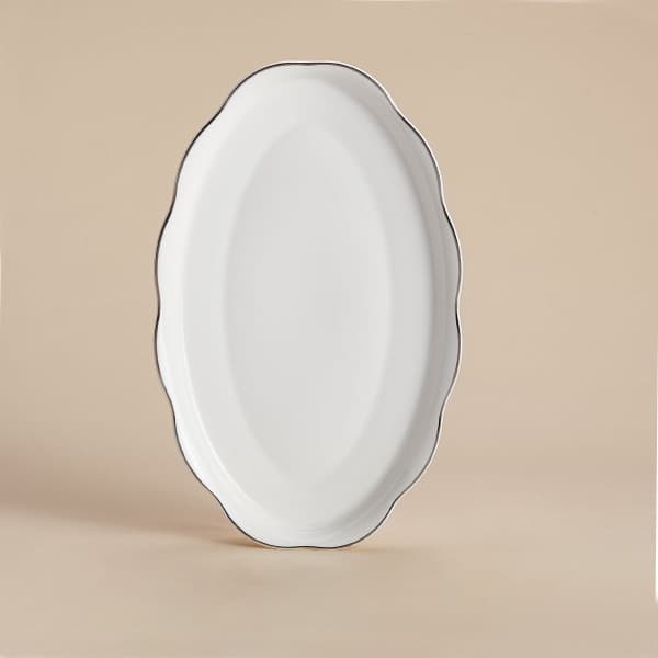 Korkmaz Manolya Collection 60 Parça Platin Yemek Takımı A8161 görsel 5